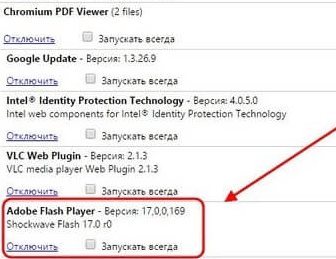 Adobe flash player запускать всегда