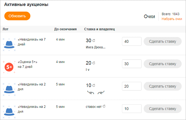 Аукционы