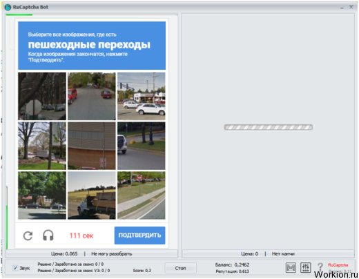 Автоматический заработок на капчах с RuCaptchaBot X