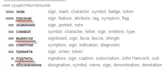 Что такое sign