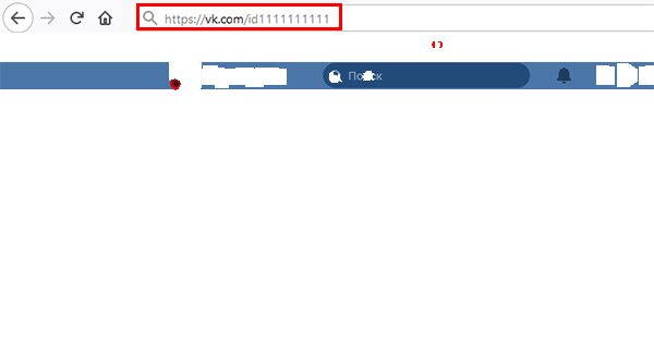 Идентификатор пользователя ВК