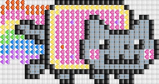 Иллюстрация на тему Картинки из смайликов вк: интересные фигуры, рисунки