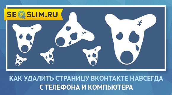 Инструкция по удалению ВК