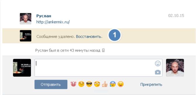как посмотреть удаленные сообщения в вк в телефоне