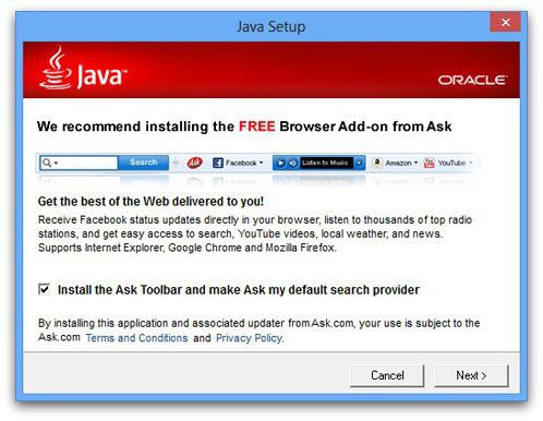 как удалить ask com из internet explorer