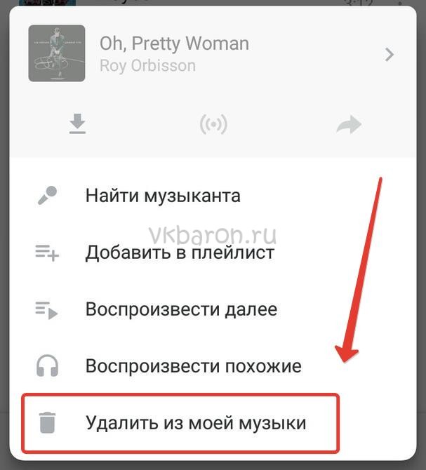 Как удалить сохраненные аудиозаписи ВК 4-min