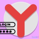 как удалить сохраненный пароль в яндекс браузере