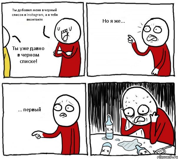 Как в ВК добавить в черный список?
