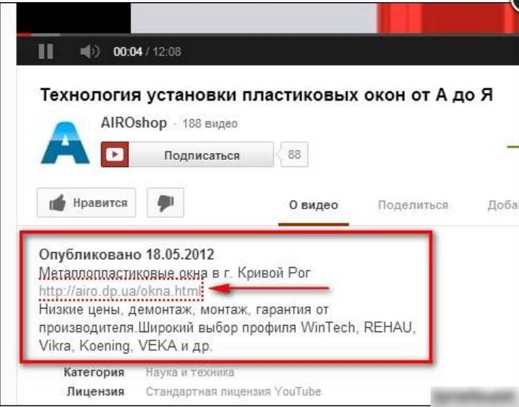 Куда можно поставить ссылки?