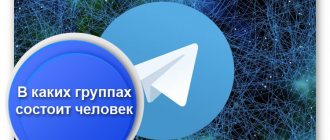 Поиск информации о пользователе в Телеграмме