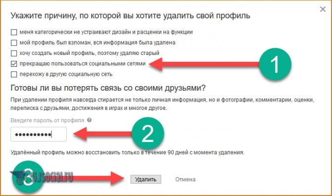 Причина отказа