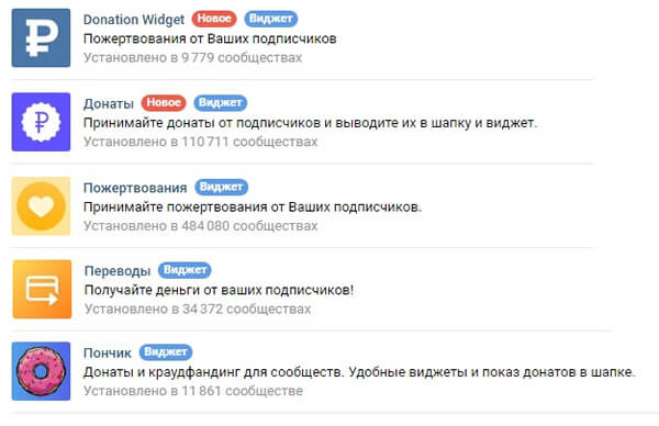 приложения для сбора пожертвований