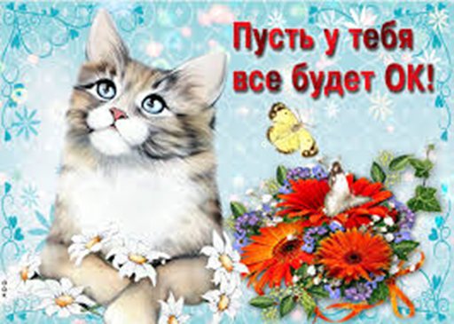 Пусть у тебя все будет ок