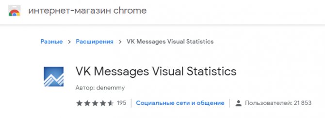 скрипт расширение для анализа беседа вконтакте
