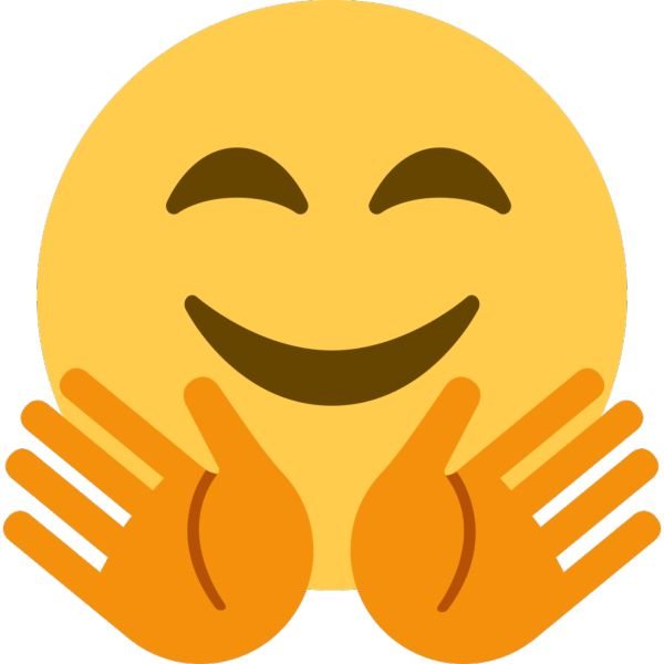 Смайлик с ладошками