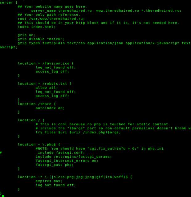 Создайте конфигурацию в nginx и дождитесь обновления dns