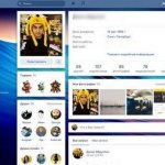 Страница в ВК с нестандартным оформлением