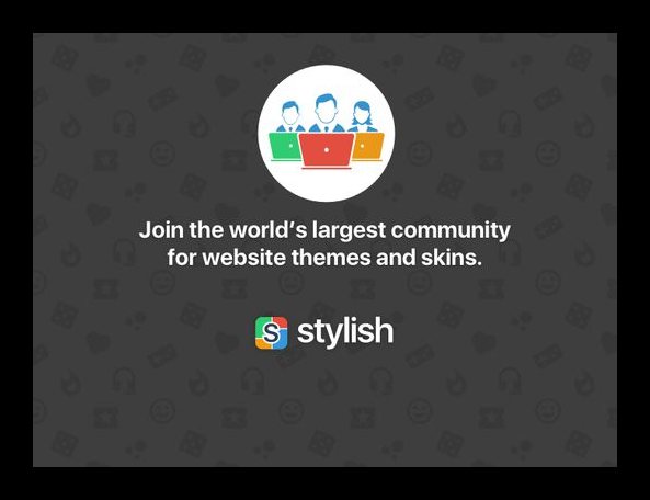 Stylish - Custom themes for any website для Firefox
