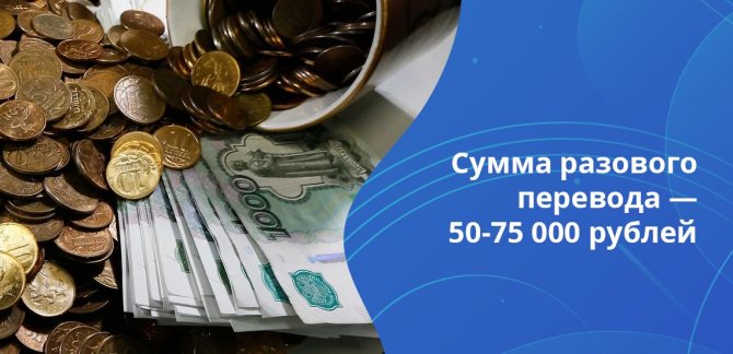 Сумма приходных и расходных операций по одной карте в месяц — не более 600 000 рублей