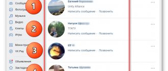 Важные друзья в ВК