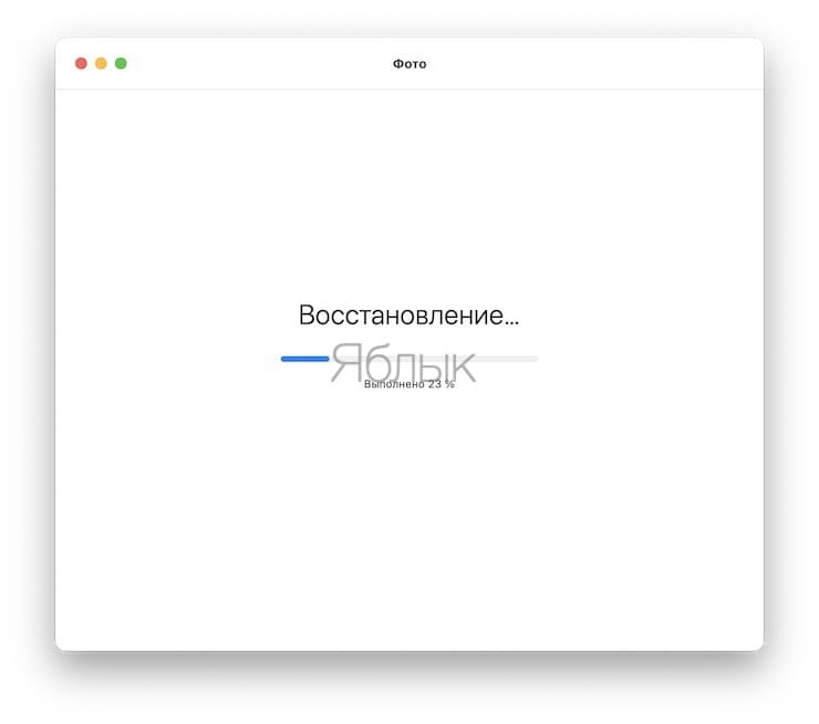 Восстановите (исправьте ошибки) библиотеку фотографий в приложении Фото на Mac