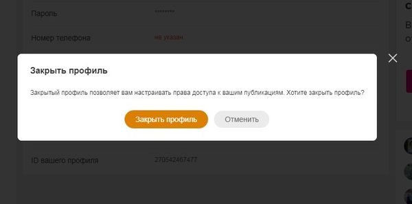 Закрытый профиль в «Одноклассниках» — что за опция, что она даёт, сколько стоит